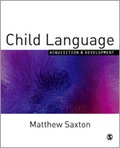Cover: Child Language - SAGE Publications Inc