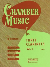 Abbildung von: Chamber Music for Three Clarinets, Vol. 1 (Easy) - Rubank Publications