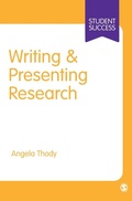 Cover: Writing and Presenting Research - SAGE Publications Inc