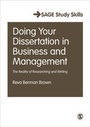 Cover: Doing Your Dissertation in Business and Management - SAGE Publications Inc
