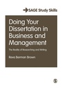 Cover: Doing Your Dissertation in Business and Management - SAGE Publications Inc