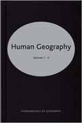 Cover: Human Geography - SAGE Publications Inc