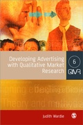 Cover: Developing Advertising with Qualitative Market Research - SAGE Publications Ltd