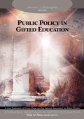 Cover: Public Policy in Gifted Education - Corwin Press Inc