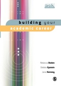 Cover: Building Your Academic Career - SAGE Publications Inc