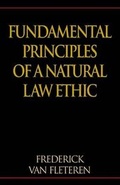 Cover: Fundamental Principles of a Natural Law Ethic - Xlibris Us