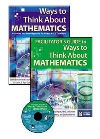 Enlarge image Cover: Ways to Think About Mathematics Kit - Corwin Press Inc