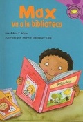 Cover: Max Va a la Biblioteca (Max Goes to the Library) - Capstone Press