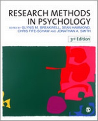 Enlarge image Cover: Research Methods in Psychology - SAGE Publications Ltd