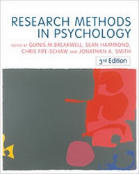 Enlarge image Cover: Research Methods in Psychology - SAGE Publications Ltd