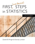 Cover: First (and Second) Steps in Statistics - SAGE Publications Inc