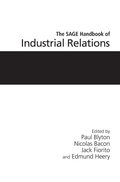 Cover: The SAGE Handbook of Industrial Relations - SAGE Publications Inc