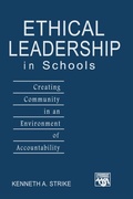 Cover: Ethical Leadership in Schools - Corwin Press Inc