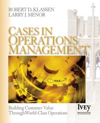 Enlarge image Cover: Cases in Operations Management - SAGE Publications Inc