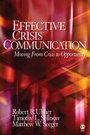 Cover: Effective Crisis Communication - SAGE Publications Inc