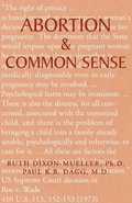 Cover: Abortion & Common Sense - Xlibris