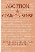 Cover: Abortion & Common Sense - Xlibris