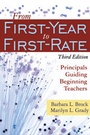 Cover: From First-Year to First-Rate - Corwin Press Inc