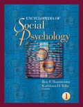 Cover: Encyclopedia of Social Psychology - SAGE Publications Inc