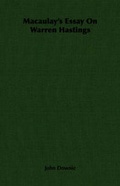 Cover: Macaulay's Essay On Warren Hastings - Read Books