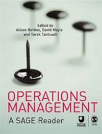 Enlarge image Cover: Operations Management - SAGE Publications Inc