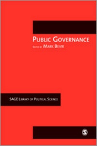 Enlarge image Cover: Public Governance - SAGE Publications Inc
