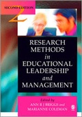 Cover: Research Methods in Educational Leadership and Management - Paul Chapman Publishing Ltd