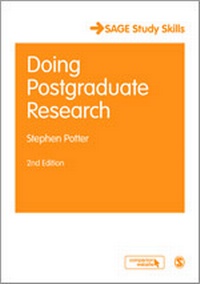 Enlarge image Cover: Doing Postgraduate Research - SAGE Publications Inc