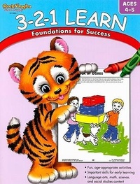 Enlarge image Cover: 3-2-1 Learn Reproducible Ages 4-5 - Steck Vaughn School Supply