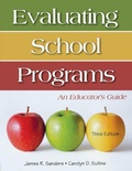 Cover: Evaluating School Programs - Corwin Press Inc