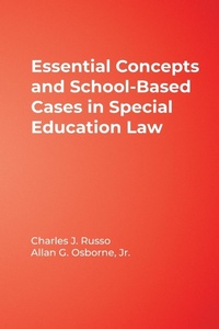 Abbildung von: Essential Concepts and School-Based Cases in Special Education Law - Corwin Press Inc