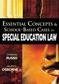 Cover: Essential Concepts and School-Based Cases in Special Education Law - Corwin Press Inc