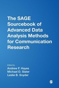 Cover: The SAGE Sourcebook of Advanced Data Analysis Methods for Communication Research - SAGE Publications Inc