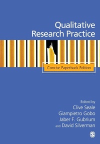 Enlarge image Cover: Qualitative Research Practice - SAGE Publications Inc