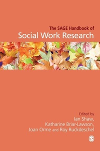 Enlarge image Cover: The SAGE Handbook of Social Work Research - SAGE Publications Inc