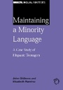 Cover: Maintaining a Minority Language - Multilingual Matters
