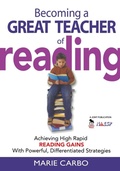 Cover: Becoming a Great Teacher of Reading - Corwin Press Inc