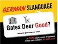Cover: German Slanguage - Gibbs M. Smith Inc