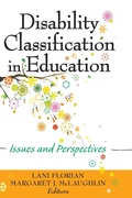 Cover: Disability Classification in Education - Corwin Press Inc