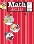 Cover: Math Skills: Grade 6 (Flash Kids Harcourt Family Learning) - Sparknotes