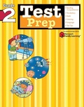 Cover: Test Prep: Grade 2 (Flash Kids Harcourt Family Learning) - Sparknotes