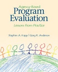 Cover: Agency-Based Program Evaluation - SAGE Publications Inc