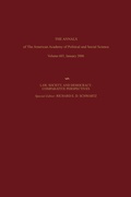 Cover: Law, Society, and Democracy: Comparative Perspectives - SAGE Publications Inc
