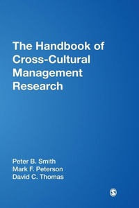 Enlarge image Cover: The Handbook of Cross-Cultural Management Research - SAGE Publications Inc