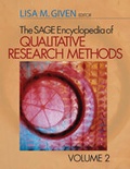 Cover: The SAGE Encyclopedia of Qualitative Research Methods - SAGE Publications Inc