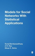 Cover: Models for Social Networks With Statistical Applications - SAGE Publications Inc