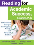 Cover: Reading for Academic Success, Grades 2-6 - Corwin Press Inc