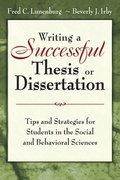 Cover: Writing a Successful Thesis or Dissertation - Corwin Press Inc