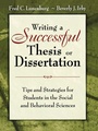 Cover: Writing a Successful Thesis or Dissertation - Corwin Press Inc