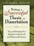 Cover: Writing a Successful Thesis or Dissertation - Corwin Press Inc